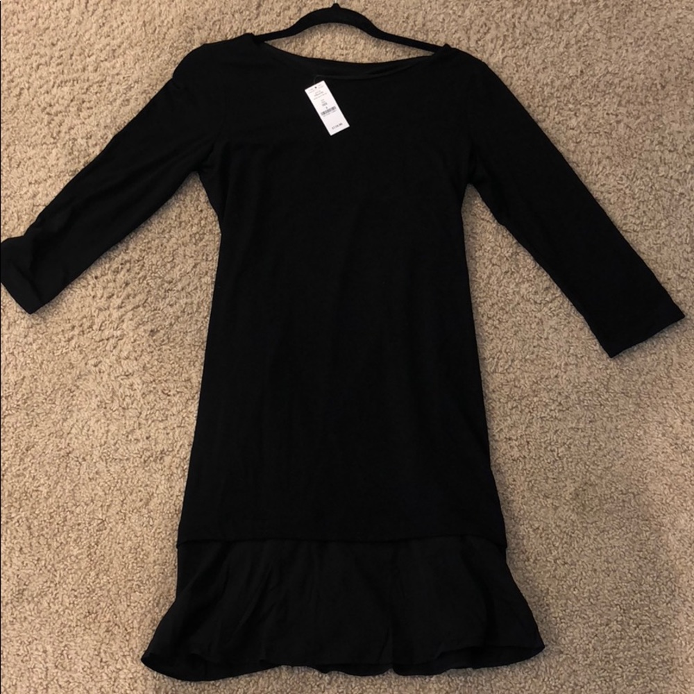 Black 3/4 length dress